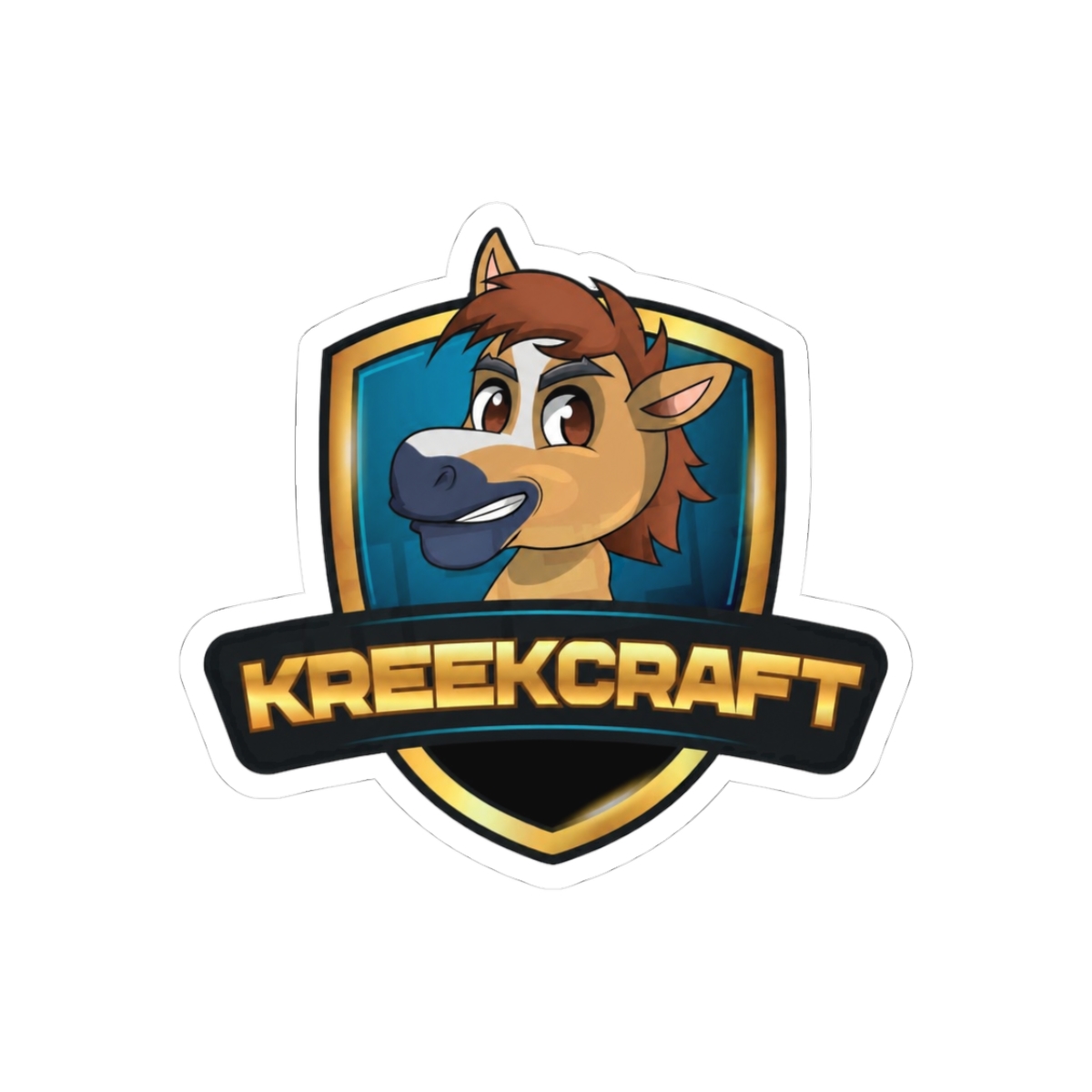 Funny Creek Kraft Pun Outdoor Adventure Sticker - Official stickers merchandise