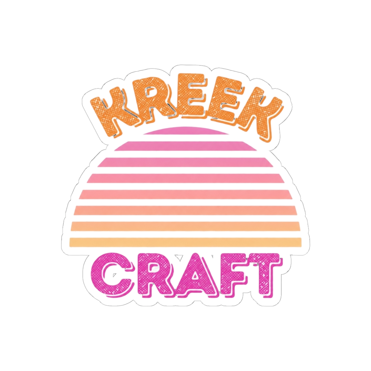 Kreek Craft Roblox Bold Emblem Sticker | Fan Vinyl Decal
