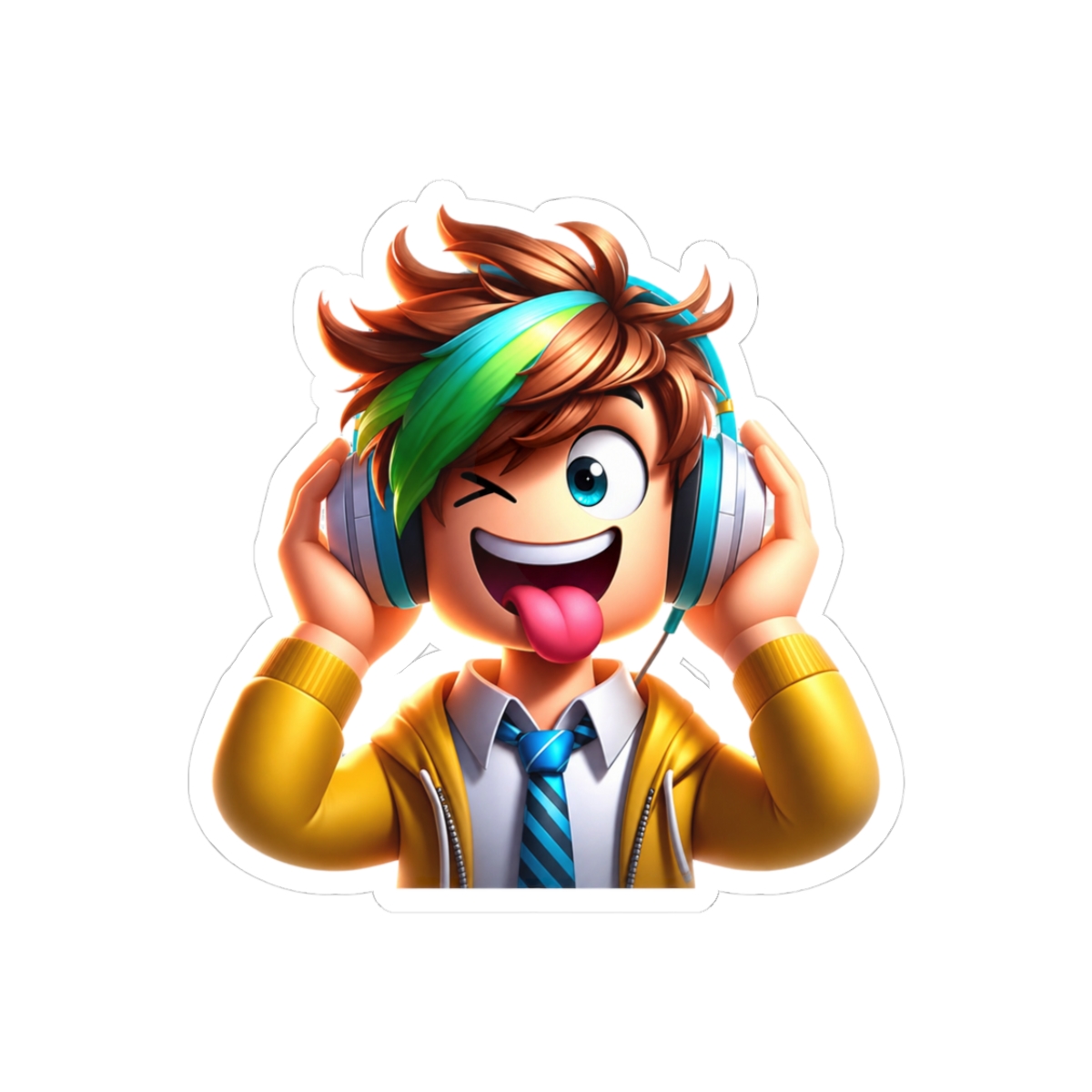 Colorful Kreekcraftes Vibrant Playful Sticker - Official stickers merchandise