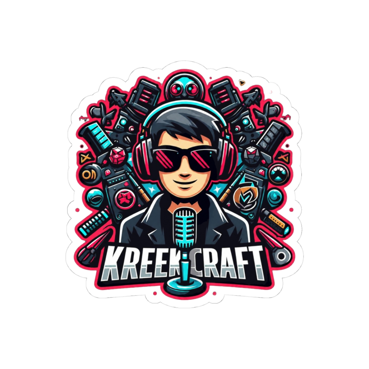 Kreekcraftes Roblox Mascot Sticker - Official stickers merchandise