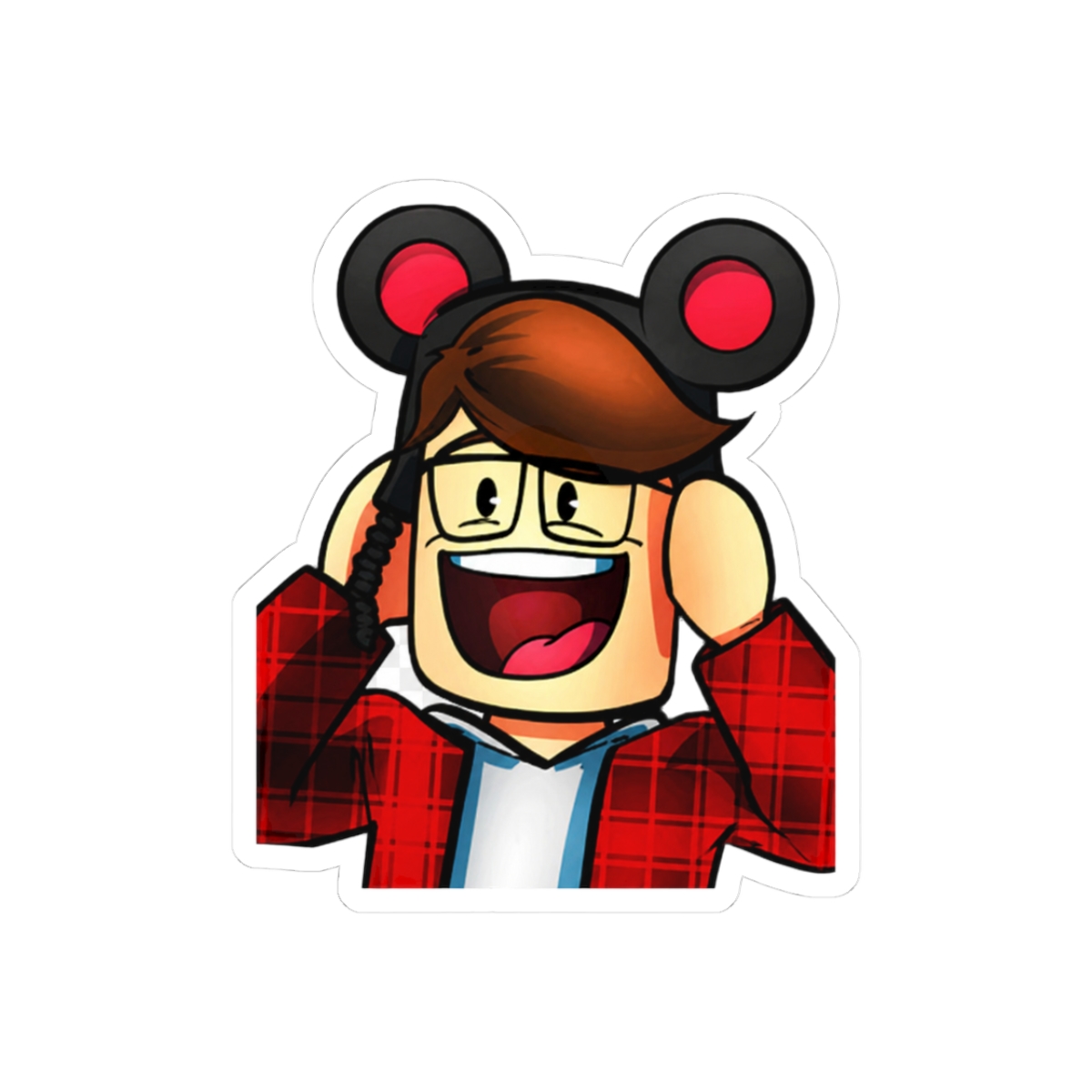 KreekCraft Roblox Fan Gamer Sticker - Official stickers merchandise