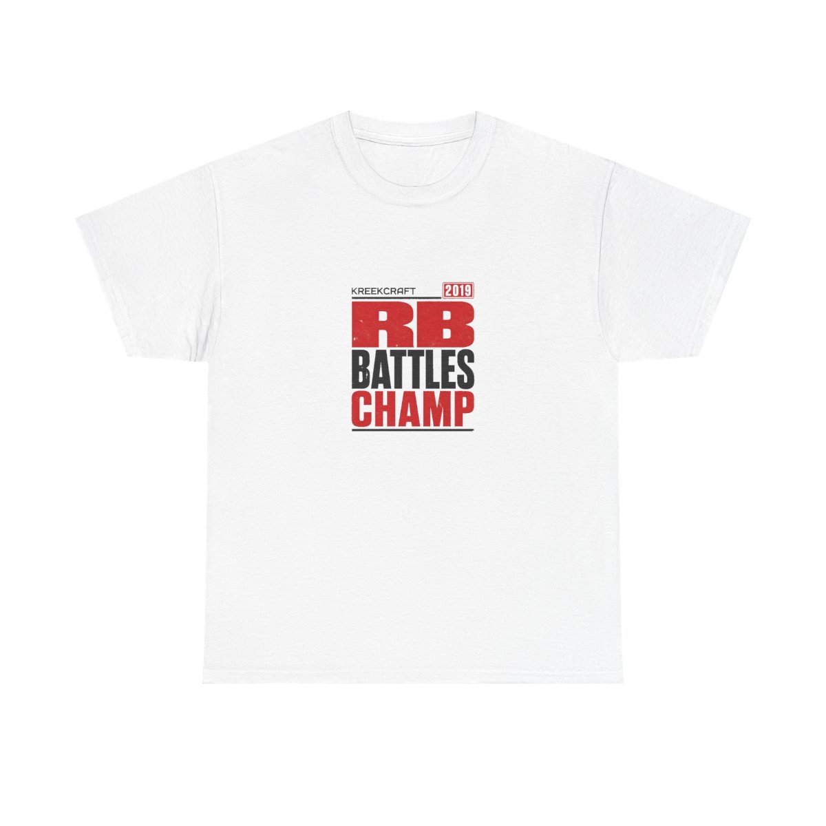 KreekCraft "RB Battles Champ" Unisex Tee - alternate angle 2, merchandise