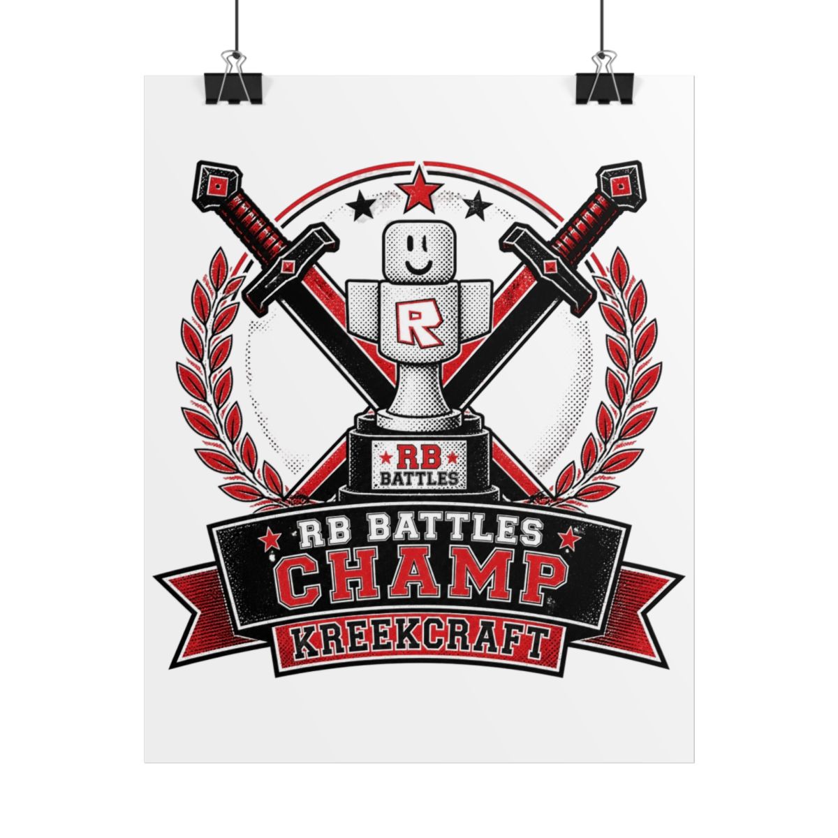 KreekCraft "RB Battles" Poster