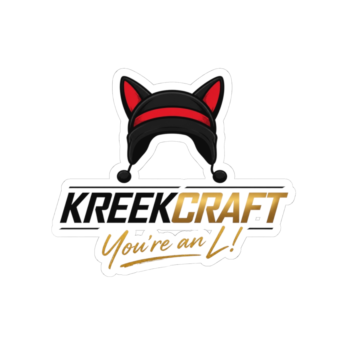 KreekCraft "KreekCraft" Sticker